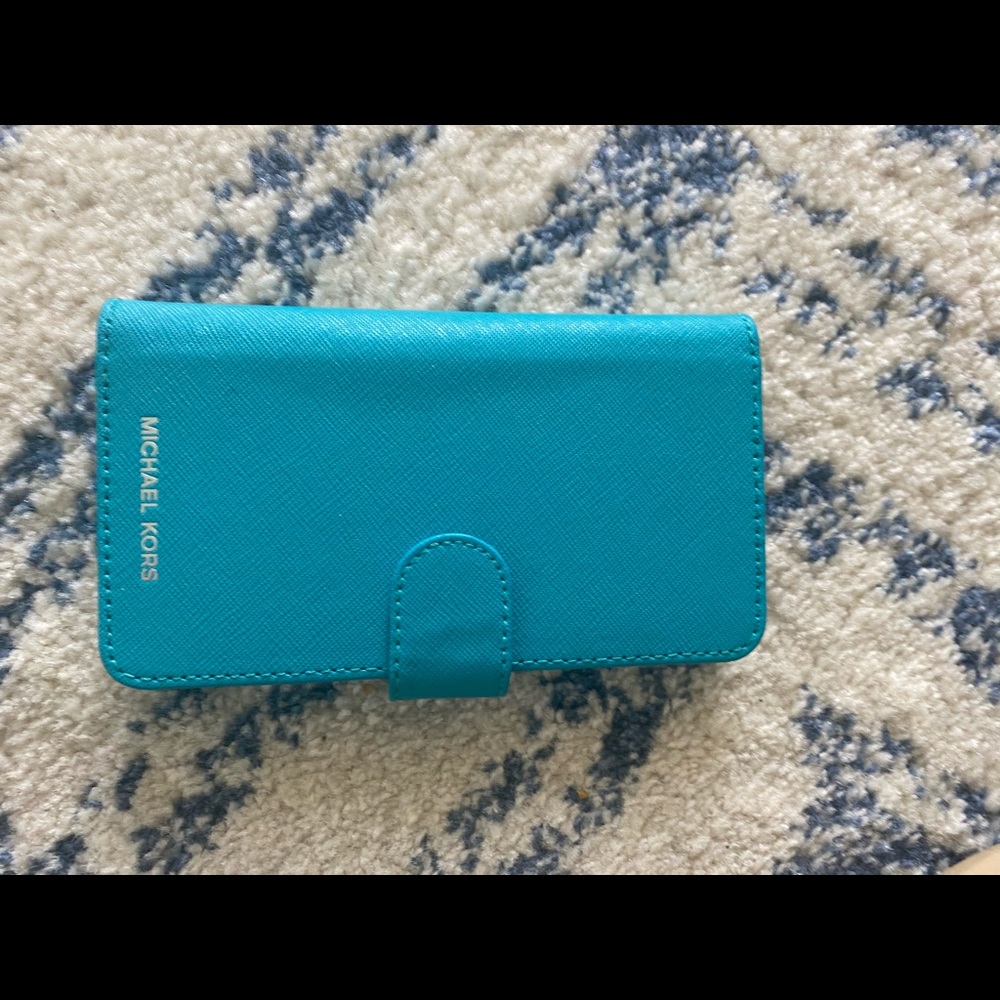 Michael Kors phone case X/XS teal